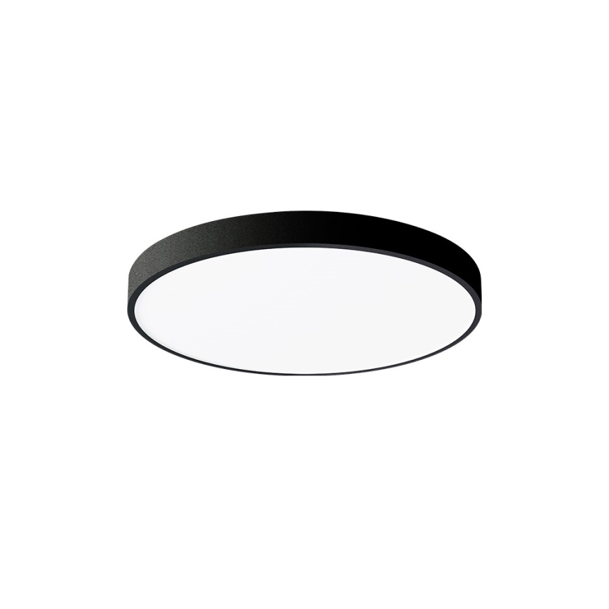 Immax NEO 07248L - LED prigušiva plafonsko svetlo NEO LITE SEMPLICI LED/36W/230V 3000-6000K prečnik 40 cm Wi-Fi Tuya crna + daljinski upravljač