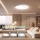 Immax NEO 07253L - LED prigušiva stropno svetlo NEO LITE SEMPLICI LED/60W/230V 3000-6000K Ø 60 cm Wi-Fi Tuya belo + daljinski upravljač