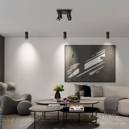 Immax NEO 07261Z - LED RGB+CCT prigušiva spot svetiljka NEO PUNTO 1xGU10/4,8W/230V Tuya