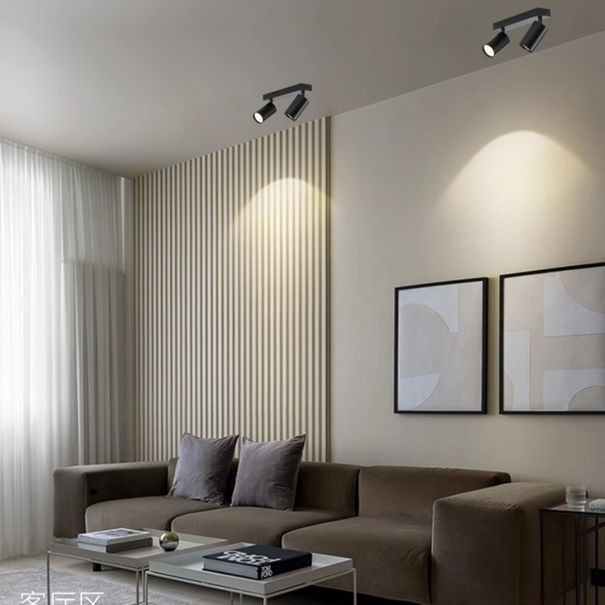 Immax NEO 07262W - LED RGB+CCT prigušiva ugradna spot svetiljka NEO LITE PUNTO 2xGU10/6W/230V Wi-Fi Tuya