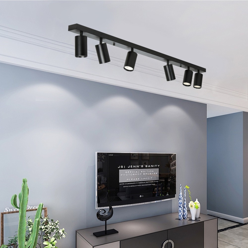 Immax NEO 07268W - LED RGB+CCT prigušiva plafonska spot svetiljka NEO LITE PUNTO 6xGU10/6W/230V Wi-Fi Tuya