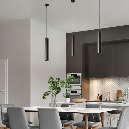 Immax NEO 07271Z - LED RGB+CCT prigušiva luster na sajli NEO PUNTO 1xGU10/4,8W/230V Tuya