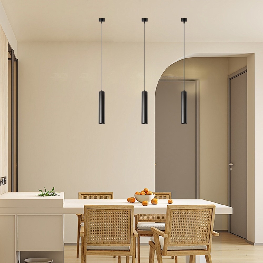 Immax NEO 07271Z - LED RGB+CCT prigušiva luster na sajli NEO PUNTO 1xGU10/4,8W/230V Tuya