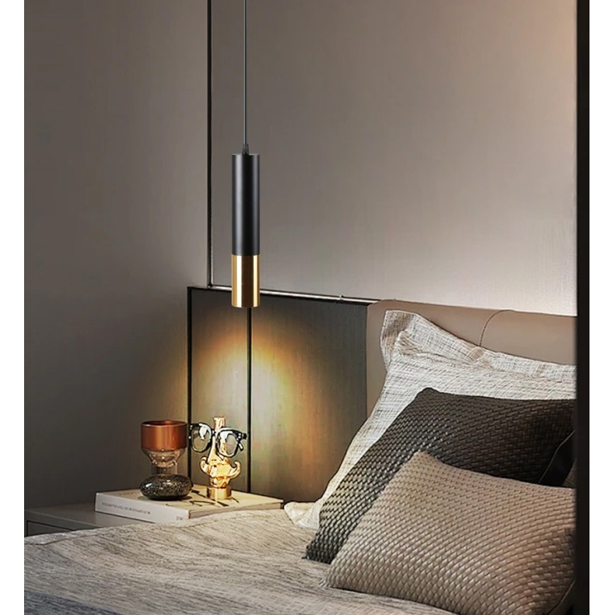 Immax NEO 07273Z - LED RGB+CCT prigušiva luster na sajli NEO PUNTO 1xGU10/4,8W/230V Tuya