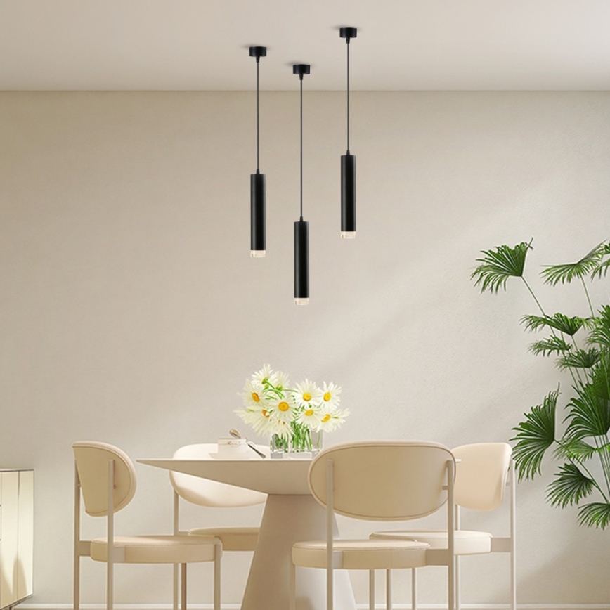 Immax NEO 07274W - LED RGB+CCT prigušiva luster na sajli NEO LITE PUNTO 1xGU10/6W/230V Wi-Fi Tuya