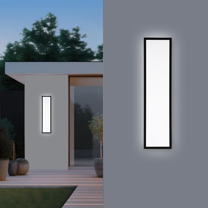 Immax NEO 07278L - LED prigušiva plafonska lampa za kupatilo NEO LITE FRAME LED/50W/230V IP44 Wi-Fi Tuya + daljinsko upravljanje crna