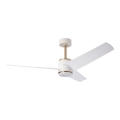 Immax NEO 07281L - LED+CCT prigušiva plafonski ventilator BEAUTY LED/18W/230V 3000/4000/6000K Wi-Fi Tuya prečnik 132 cm + daljinski upravljač