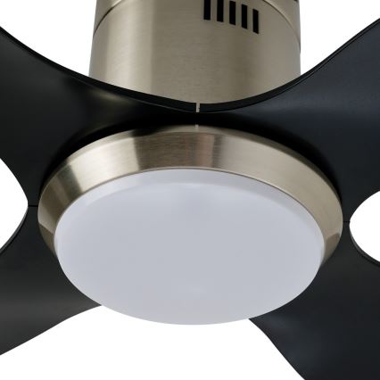 Immax NEO 07282L - LED+CCT prigušiva stropni ventilator PURE LED/24W/230V 3000/4000/6000K Wi-Fi Tuya pr. 132 cm + daljinski upravljač