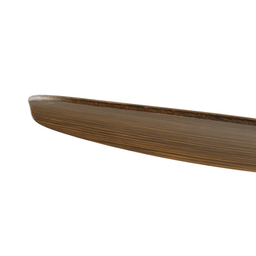 Immax NEO 07286L - LED stropni ventilator WAVE LED/18W/230V Wi-Fi Tuya braon prečnik 132 cm + daljinski upravljač