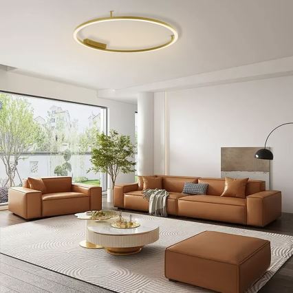 Immax NEO 07291-80G - LED+CCT Prigušiva stropna svetiljka FINO LED/55W/230V 2700-6500K Tuya prečnik 80 cm + daljinski upravljač