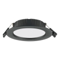 Immax NEO 07294L - LED prigušiva ugradna plafonska svetiljka DOWN LED/12W/230V Wi-Fi Tuya prečnik 12 cm crna