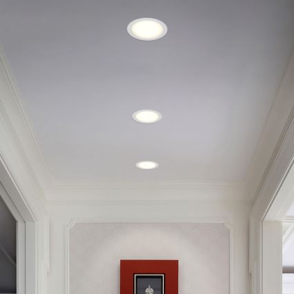 Immax NEO 07294L - LED prigušiva ugradna plafonska lampa DOWN LED/36W/230V Wi-Fi, Tuya  Tuya  prečnik 23 cm, bela