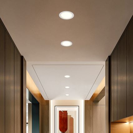 Immax NEO 07294L - LED prigušiva ugradna plafonska lampa DOWN LED/36W/230V Wi-Fi, Tuya  Tuya  prečnik 23 cm, bela