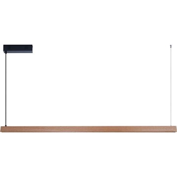 Immax NEO 07304L - LED prigušiva luster na sajli MADEIRA LED/33W/230V Wi-Fi Tuya 152 cm hrast + daljinski upravljač