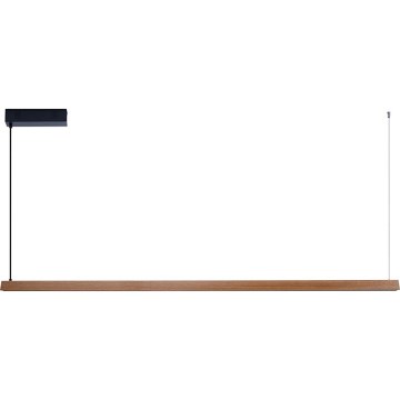 Immax NEO 07305L - LED prigušiva luster na sajli MADEIRA LED/44W/230V Wi-Fi Tuya 202 cm hrast + daljinski upravljač