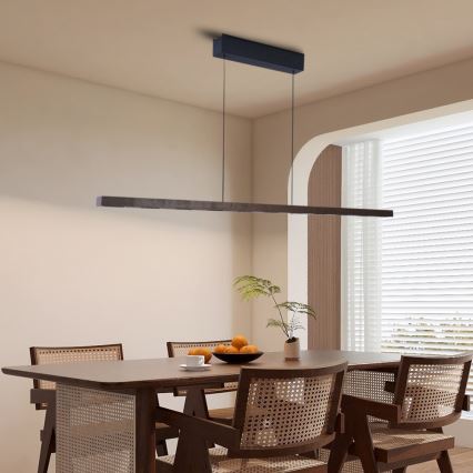 Immax NEO 07309L - LED prigušiva luster na sajli sa senzorom MADEIRA LED/37W/230V 157 cm orah