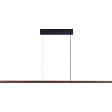 Immax NEO 07309L - LED prigušiva luster na sajli sa senzorom MADEIRA LED/37W/230V 157 cm orah
