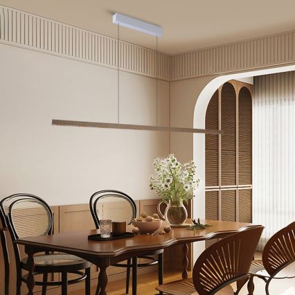 Immax NEO 07310L - LED prigušiva luster na sajli sa senzorom MADEIRA LED/37W/230V 157 cm jasen