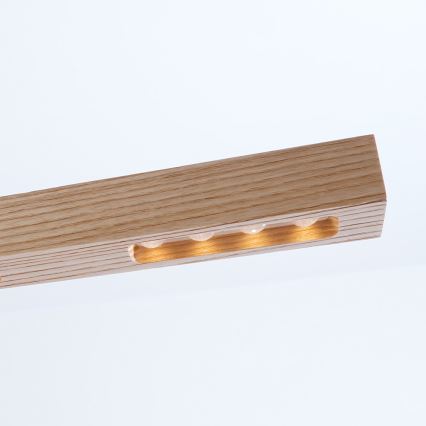 Immax NEO 07310L - LED prigušiva luster na sajli sa senzorom MADEIRA LED/37W/230V 157 cm jasen