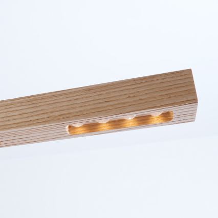 Immax NEO 07310L - LED prigušiva luster na sajli sa senzorom MADEIRA LED/37W/230V 157 cm jasen