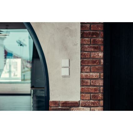 Immax NEO 07507L - SMART prekidač sa 2 tastera 1xCR2430 Zigbee 3.0 Tuya