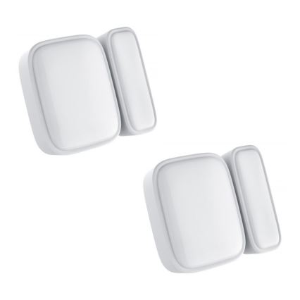Immax NEO 07511L - KOMPLET 2x magnetni senzor za prozore i vrata SMART 1xCR2032 Zigbee Tuya