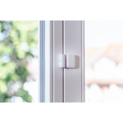 Immax NEO 07511L - KOMPLET 2x magnetni senzor za prozore i vrata SMART 1xCR2032 Zigbee Tuya