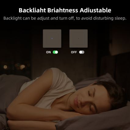 Immax NEO 07538L - SMART prekidač sa jednim tasterom 230V Wi-Fi Tuya