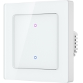 Immax NEO 07550L - Pametni prekidač sa 2 tastera 230 V Tuya