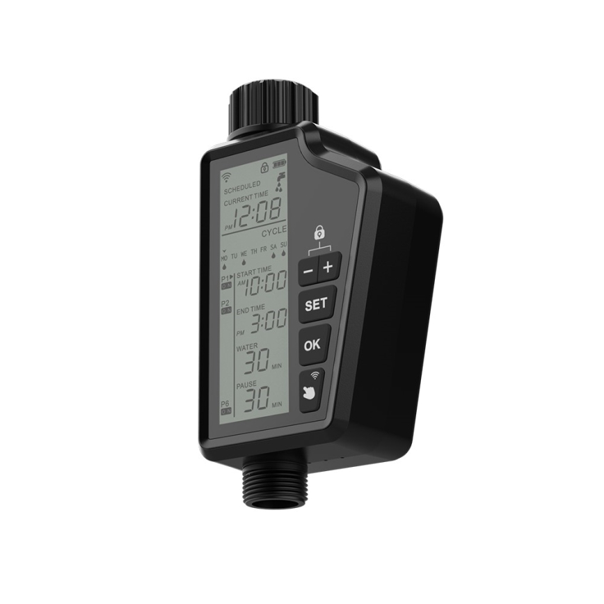 Immax NEO 07556L - Ventil za navodnjavanje 4xAA IP65 Wi-Fi Tuya