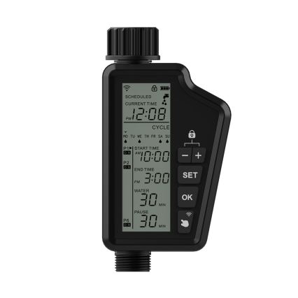 Immax NEO 07556L - Ventil za navodnjavanje 4xAA IP65 Wi-Fi Tuya