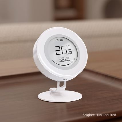 Immax NEO 07557L - Pametni senzor temperature i vlažnosti 1xCR2430 Tuya