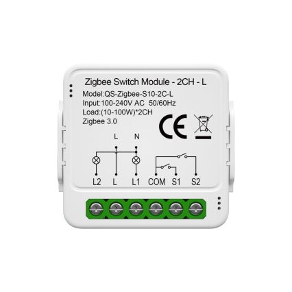 Immax NEO 07572L - Pametni kontroler NEO LITE V8 sa dva tastera, Tuya