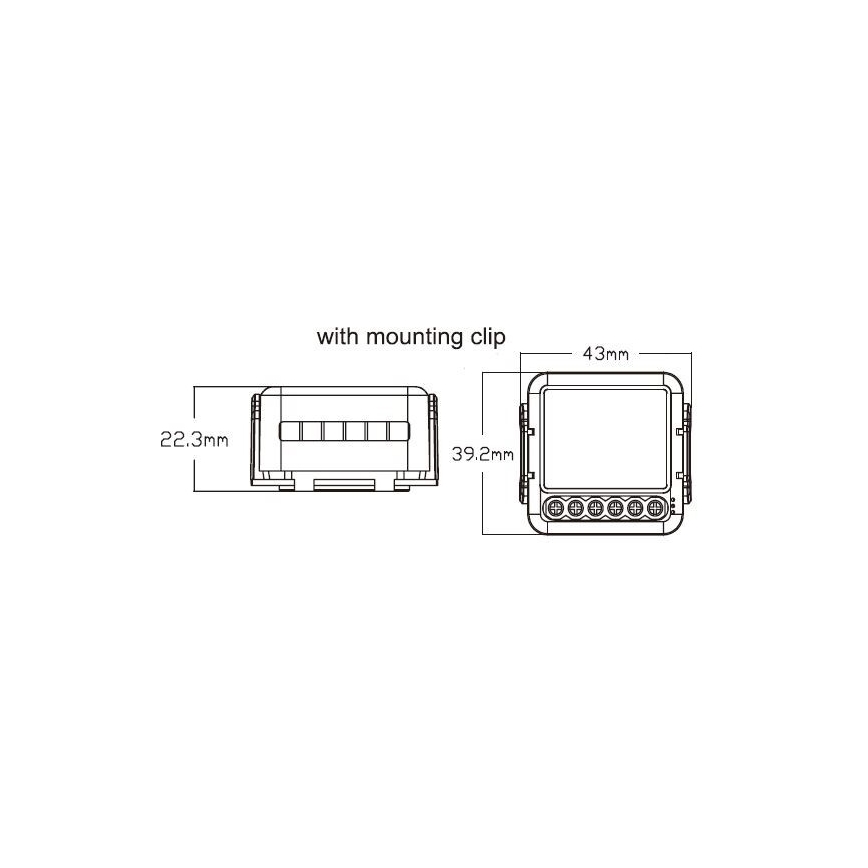 Immax NEO 07572L - Pametni kontroler NEO LITE V8 sa dva tastera, Tuya