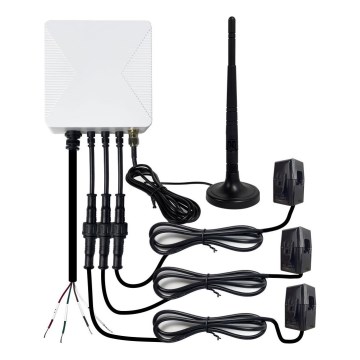 Immax NEO 07581L -Pametni trofazni merač potrošnje električne energije Wi-Fi Tuya