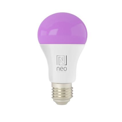 Immax NEO 07712L - NEO LITE pametna LED RGB+CCT prigušiva sijalica E27/9W/230V Wi-Fi Tuya 2200 - 6500K