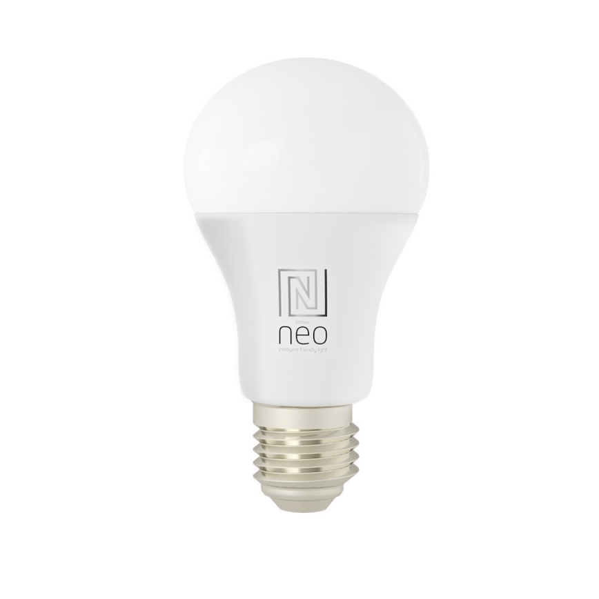 Immax NEO 07712L - NEO LITE pametna LED RGB+CCT prigušiva sijalica E27/9W/230V Wi-Fi Tuya 2200 - 6500K