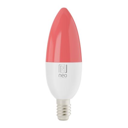 Immax NEO 07716L - LED RGB+CCT prigušiva sijalica E14/5,5W/230V 2700K Wi-Fi Tuya