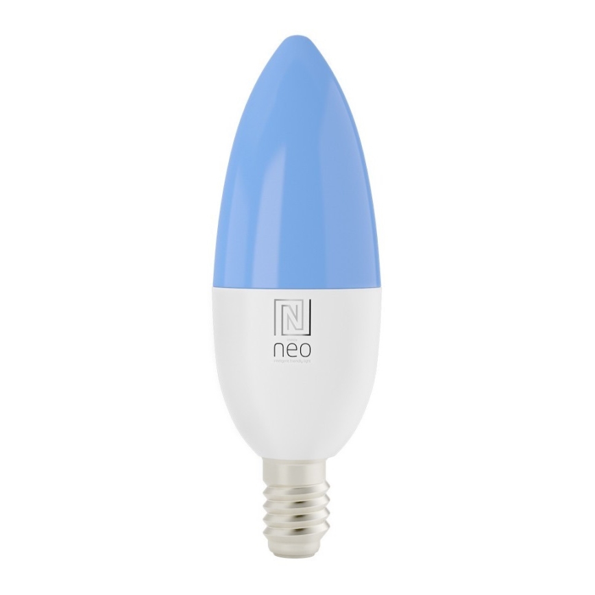 Immax NEO 07716L - LED RGB+CCT prigušiva sijalica E14/5,5W/230V 2700K Wi-Fi Tuya