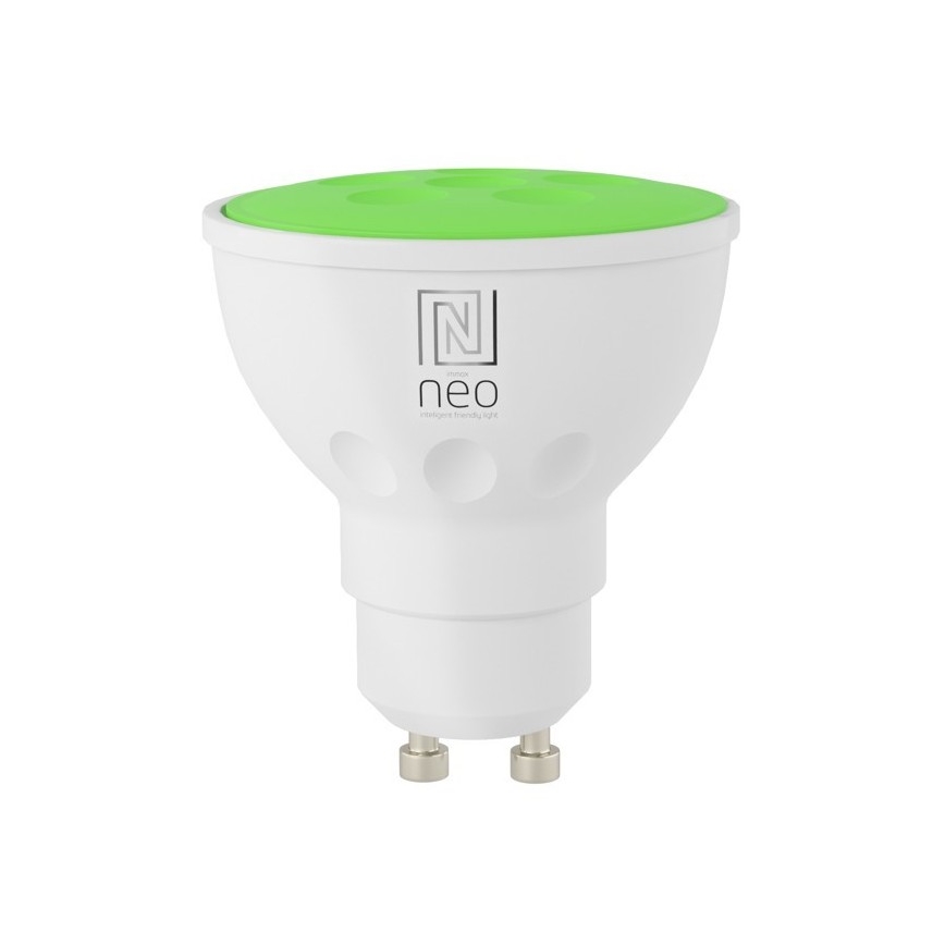 Immax NEO 07724L - LED RGB+CCT prigušiva sijalica GU10/4,8W/230V 2700K Wi-Fi Tuya