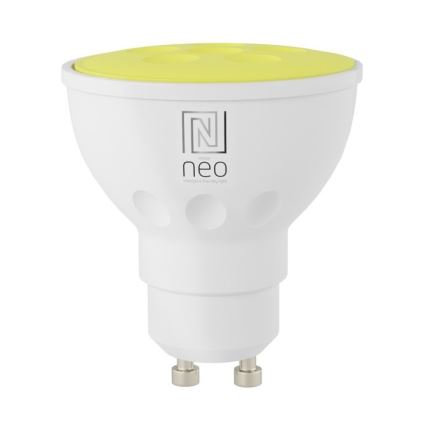 Immax NEO 07724L - LED RGB+CCT prigušiva sijalica GU10/4,8W/230V 2700K Wi-Fi Tuya
