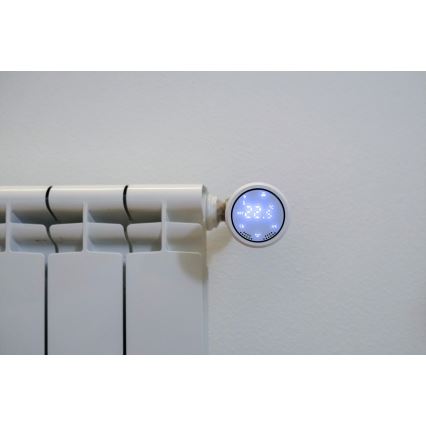 Immax NEO 07732A - komplet od 3 termostatskih glavica, 2xAA/3V, Tuya