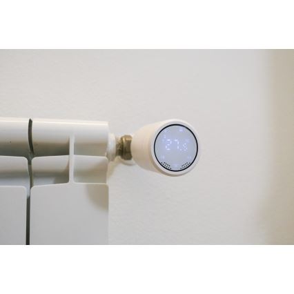 Immax NEO 07732A - komplet od 3 termostatskih glavica, 2xAA/3V, Tuya