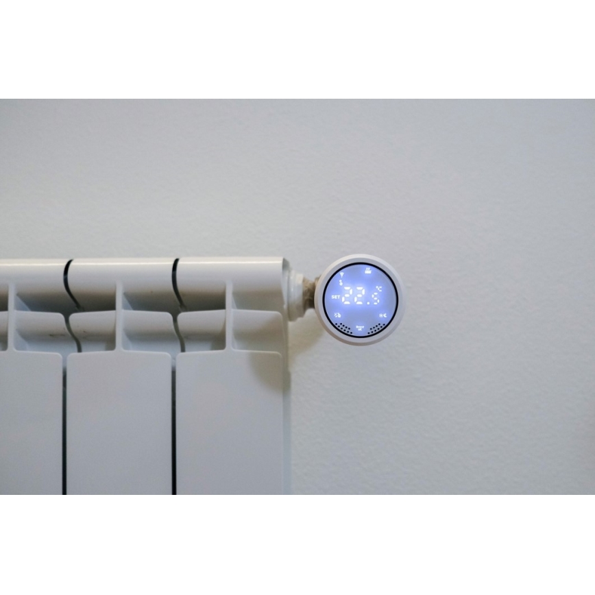 Immax NEO 07732C - Komplet 4x termostatske glave + BRIDGE PRO v3 2xAA/3V Wi-Fi Tuya