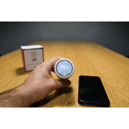 Immax NEO 07732C - Komplet 4x termostatske glave + BRIDGE PRO v3 2xAA/3V Wi-Fi Tuya