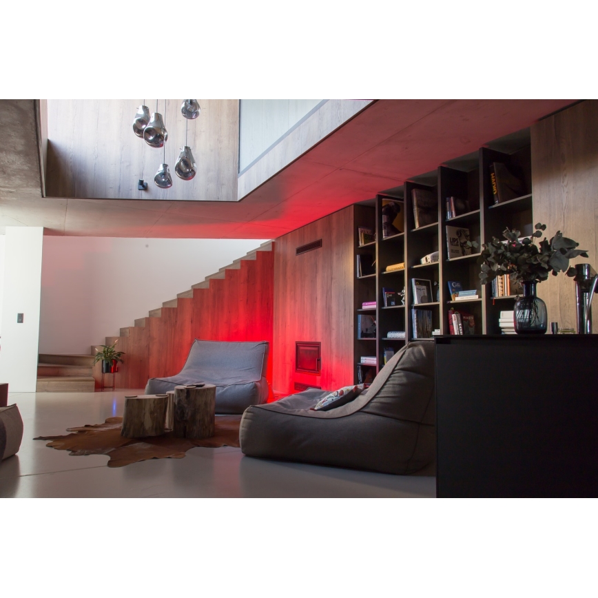 Immax NEO 07733CDO - Komplet 3x LED RGB+CCT prigušiva sijalica E27/11W/230V Wi-Fi Tuya + daljinski upravljač