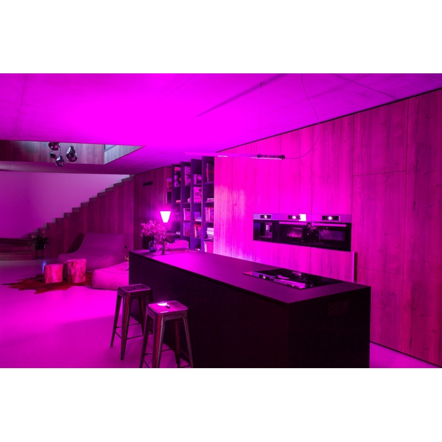 Immax NEO 07733CDO - Komplet 3x LED RGB+CCT prigušiva sijalica E27/11W/230V Wi-Fi Tuya + daljinski upravljač