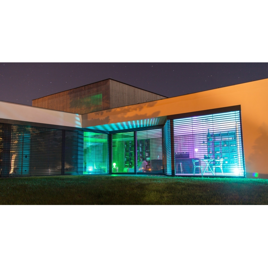 Immax NEO 07733CDO - Komplet 3x LED RGB+CCT prigušiva sijalica E27/11W/230V Wi-Fi Tuya + daljinski upravljač