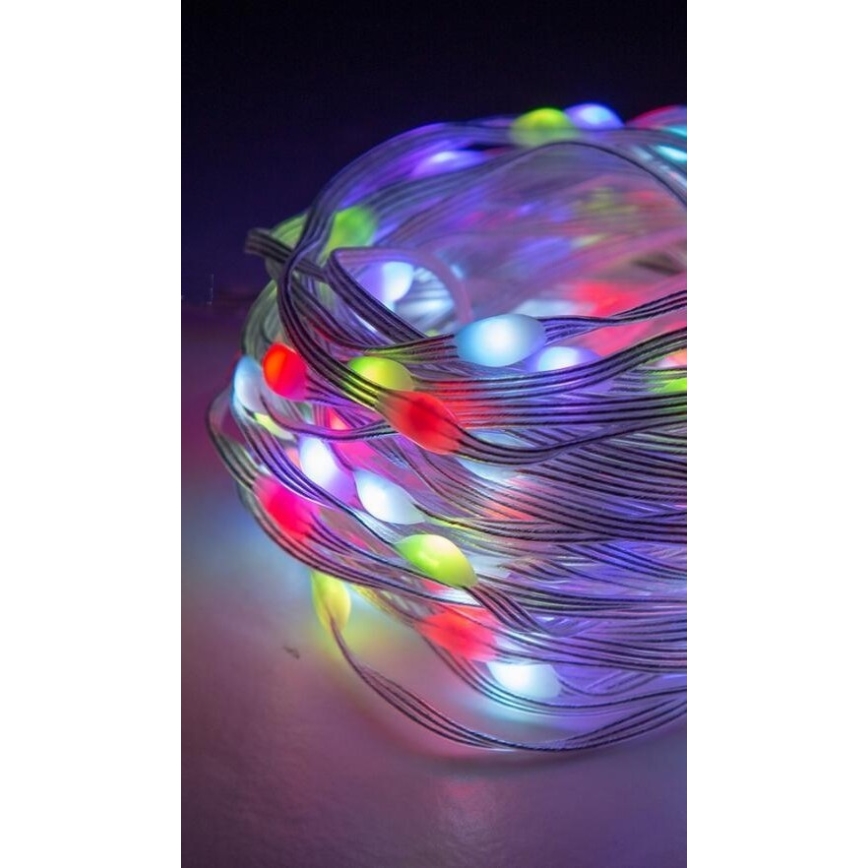 Immax NEO 07735L - LED RGB prigušiva spoljna traka NEO LITE LED/7,2W/230V 10 m IP44 Wi-Fi Tuya