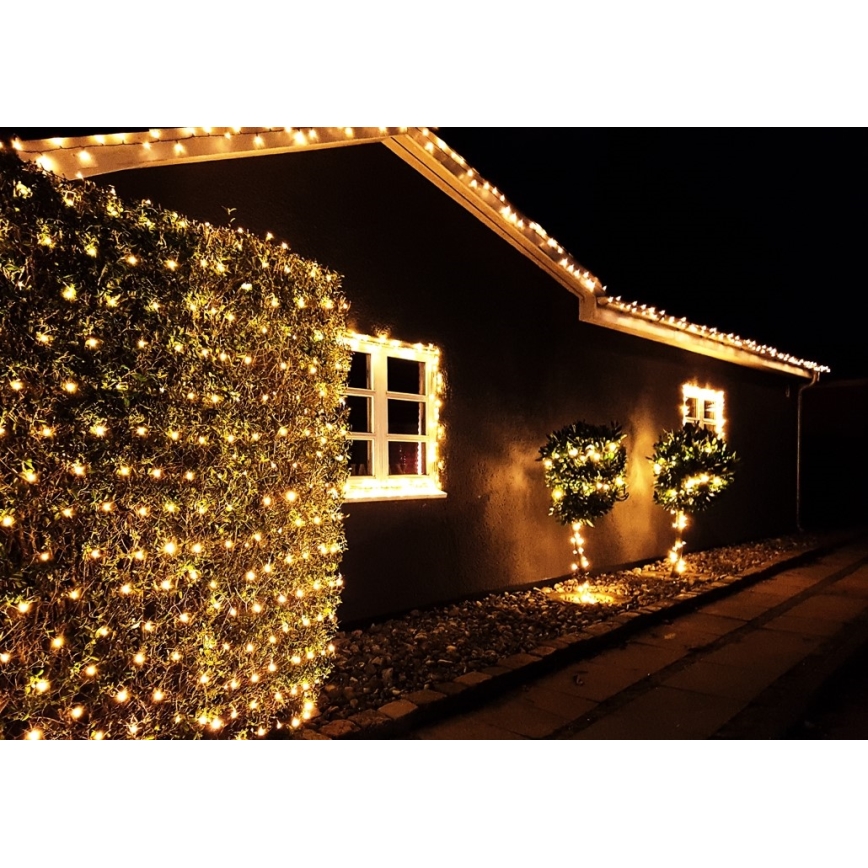 Immax NEO 07756L - LED prigušiva vanjska girlanda NEO LITE 400xLED/10 funkcija 43m IP44 Wi-Fi Tuya višebojna